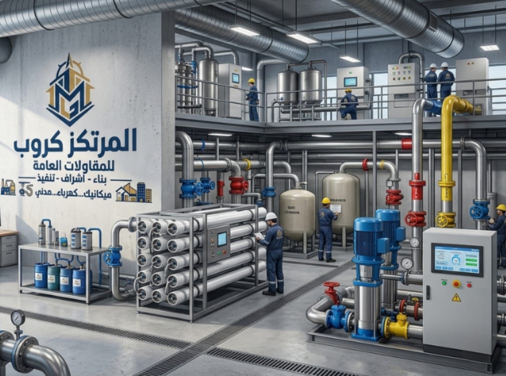 محطة معالجة وتحلية مياه